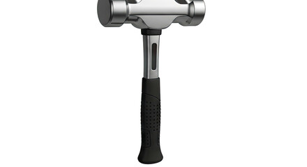 Ball-Peen Hammer with Metal and Rubber Handle