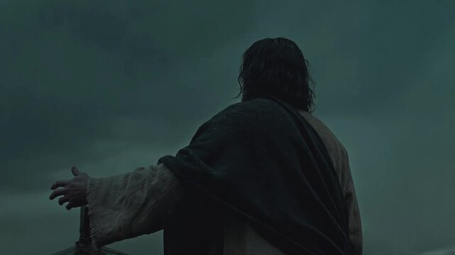 Jesus calms the storm