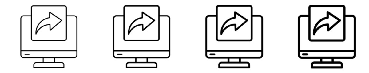 Backup Copy Icon Set Different Style Collection