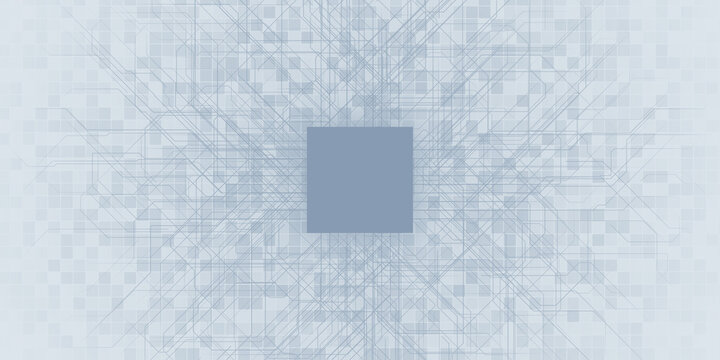 サイバースペースとデジタルテクノロジーコンセプトの未来的CGイラスト