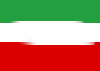Fototapeta premium horizontal stripes of green white and red of the iranian national flag colors for cultural identity national heritage and middle east regional context.