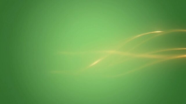 Gentle golden light streaks across a soft green gradient background, evoking a sense of calm and energy.