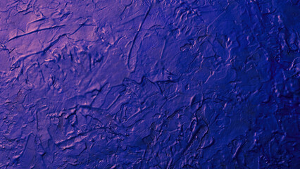 青い絵の具でペイントされたカンバスの背景テクスチャー