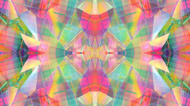 Abstract Tartan Moir&eacute; Pattern Motion Background with Dynamic Interference Lines 4K