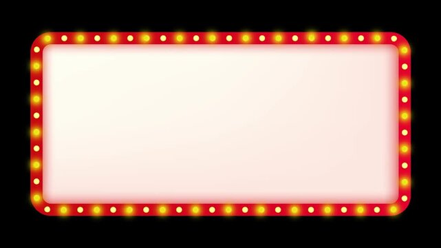 retro vintage advertising lamp shape square 4k