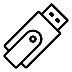 USB flash drive icon