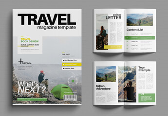 Travel Magazine Template