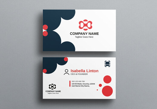 Professional Business Card Tamplate