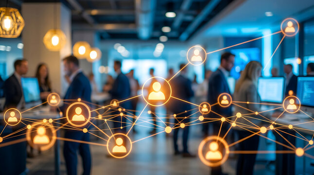 Digital HR networking solution: Optimizing human resource management and building a sustainable business ecosystem through modern employee community networking technology.