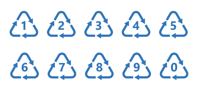 Plastic Recycling Codes and Universal Symbols