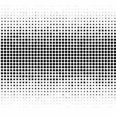 Wavy gradient halftone dots pattern texture background
