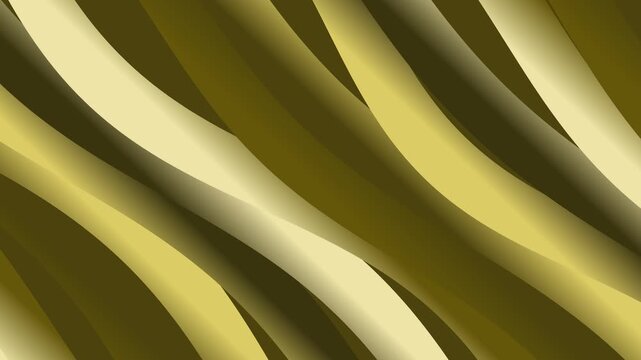 Abstract gold wavy pattern background texture.