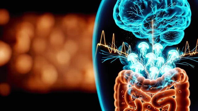 Advanced Psychobiotics and Microbiome Gut Brain Axis Concept