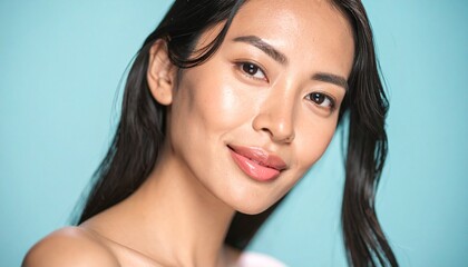 Fototapeta premium 春風を感じるナチュラルビューティー, natural beauty in spring breeze, 