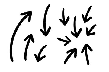 分散　集合　矢印セット