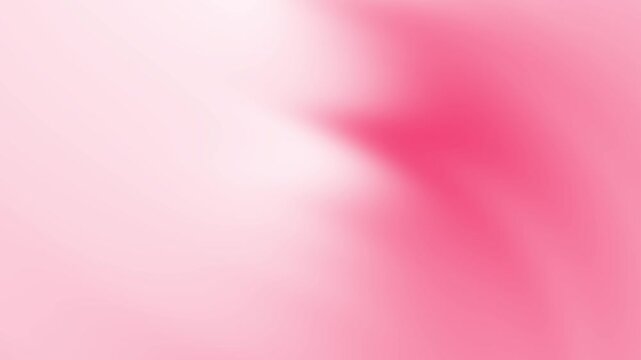 Soft pink and white gradient background with smooth abstract flow. Seamless looping animation