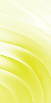 Smooth yellow fluid gradient abstract background. Vertical video loop