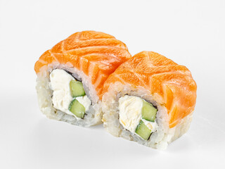 Philadelphia roll with salmon and cucumber © Andrei Starostin