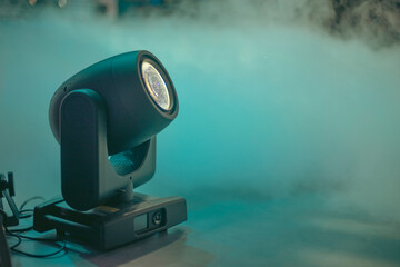  Professional Moving Head Stage Spotlight in Smoke with Large Copy Space