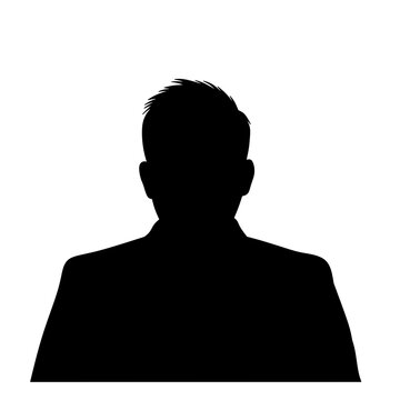 Guess who man sillhouette icon vector,guess who male icon,male sillhouette icon vector on white background, guess who man sillhouette image,black man icon vector 
