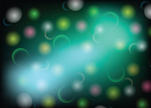 Babul Abstract wallpaper with Blue, sky cyan, Black color Gradient Background