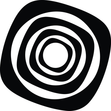 Asase Kiridi Adinkra Symbol - African Cultural Icon for Mother Earth and Providence
