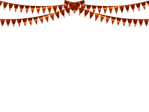 ガーランド三角、曲線、9オレンジF6