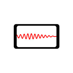 life graph monitor screen