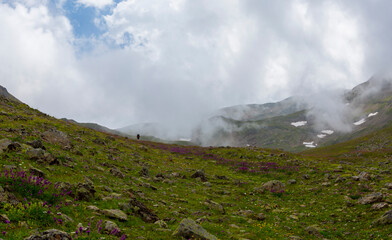 Ka&ccedil;kar Mountains National Park and mountain lakes