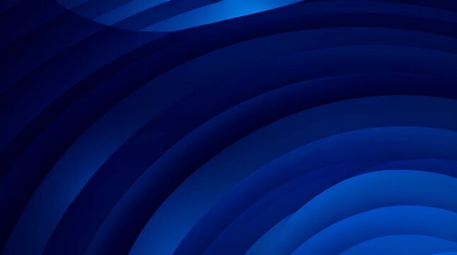 Animated blue waves flowing in a circular motion, creating a dynamic and abstract visual effect in a digital animation.