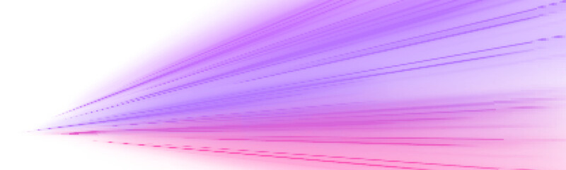 Multicolor glowing streak curves smoothly, leaving a soft luminous trail with tiny spark particles. High-speed motion accent. PNG © Romstock