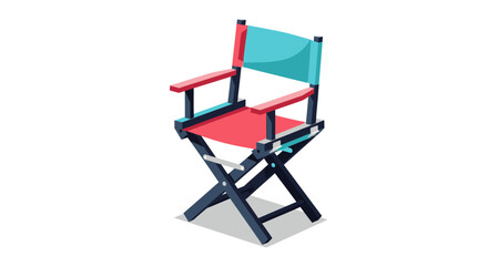 Colorful Directors Chair for Creative Professionals.