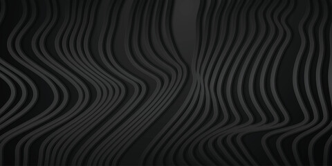 abstract white line wave background. Diagonal wavy lines seamless pattern. Vector abstract liquid lines background. Simple black and white texture with diagonal waves