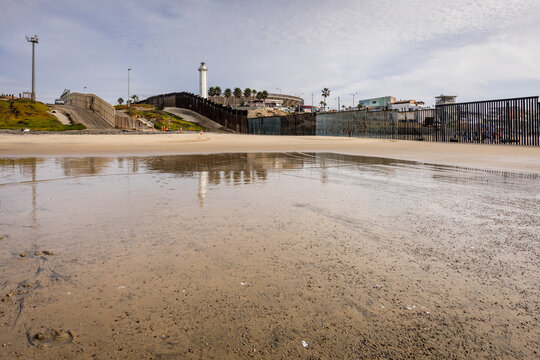 Friendship Park at the US/Mexico Border near San Diego