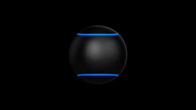 3d rendered animation of a rotating Tennis Ball, chroma key Tennis Ball isolated