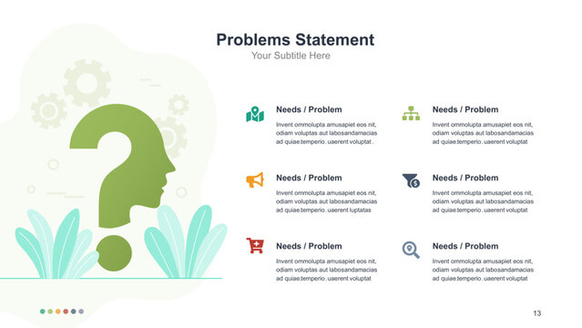 Problem Statement and Needs Analysis Presentation Slide