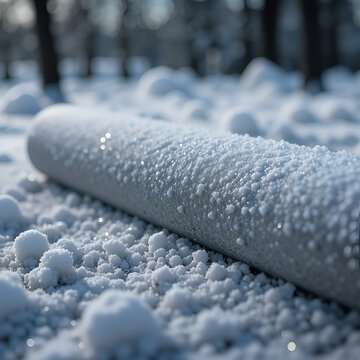 Macro sleet B-roll