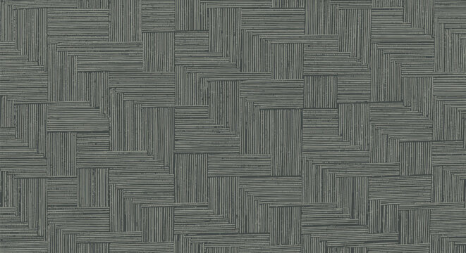 Traditional Yakan Seamless Weaving Pattern with Intricate Geometric Tribal Motif, Authentic Filipino Textile Design, Grey Textured Fabric Background for Cultural Heritage and Modern Fashion Decor