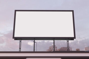 Realistic Billboard Blank