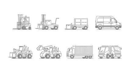 Vehicular Variety: A collection of various vehicles is showcased. Each vehicle stands out. © abidakhatun