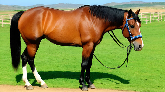 Narure is cruel - motherless horse