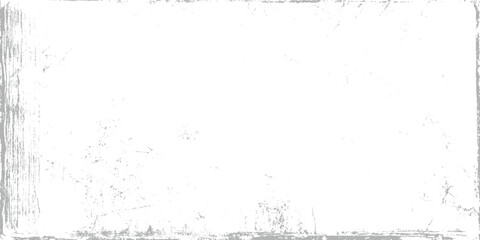 White background with distressed grey grunge texture overlay and subtle scratches