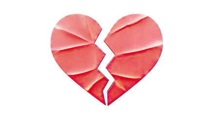 Red Broken Heart Symbol