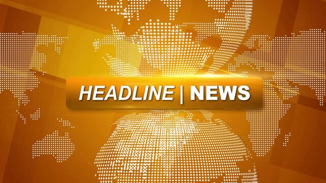 News report covers global events and major updates happening in different locations on a bright morning
