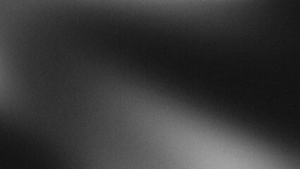 Fototapeta premium Minimalist dark grey gradient background with grainy texture and smooth light shadows