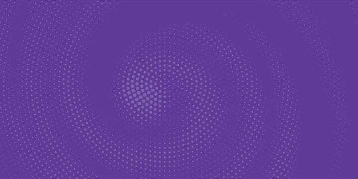 Psychedelic Purple Spiral Pattern. Cool Retro Halloween Background. Abstract Vector Wavy Swirl Texture. Optical Illusion Hypno Spiral Background.