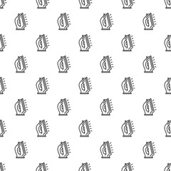Electric iron icons forming a clean, repetitive pattern for domestic laundry designs