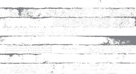 Obraz premium Faded handwritten script on aged paper with distressed grey horizontal bands antique handwriting