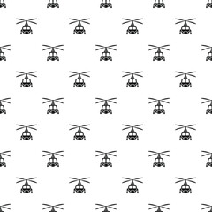 Black helicopter silhouettes forming a repeating graphic design