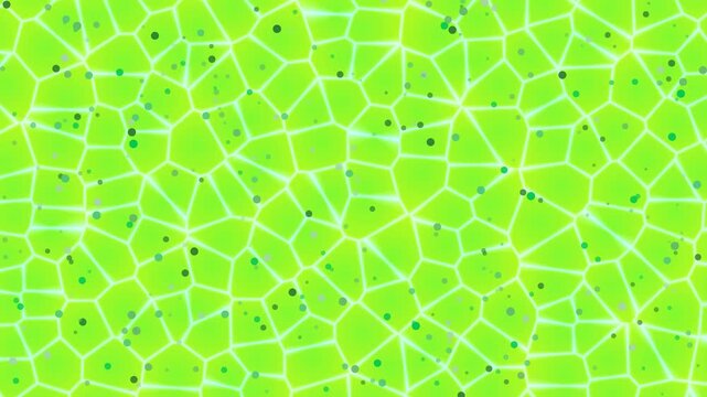Green Mosaic Pattern with Small Dark Spots.